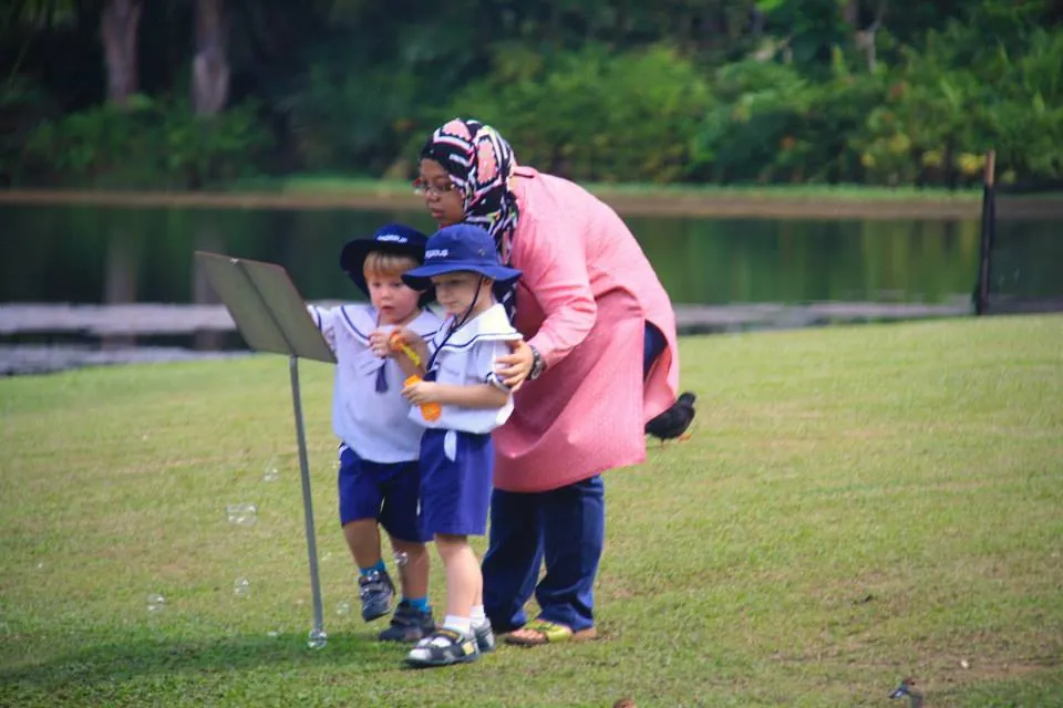 五感を使った屋外での学び